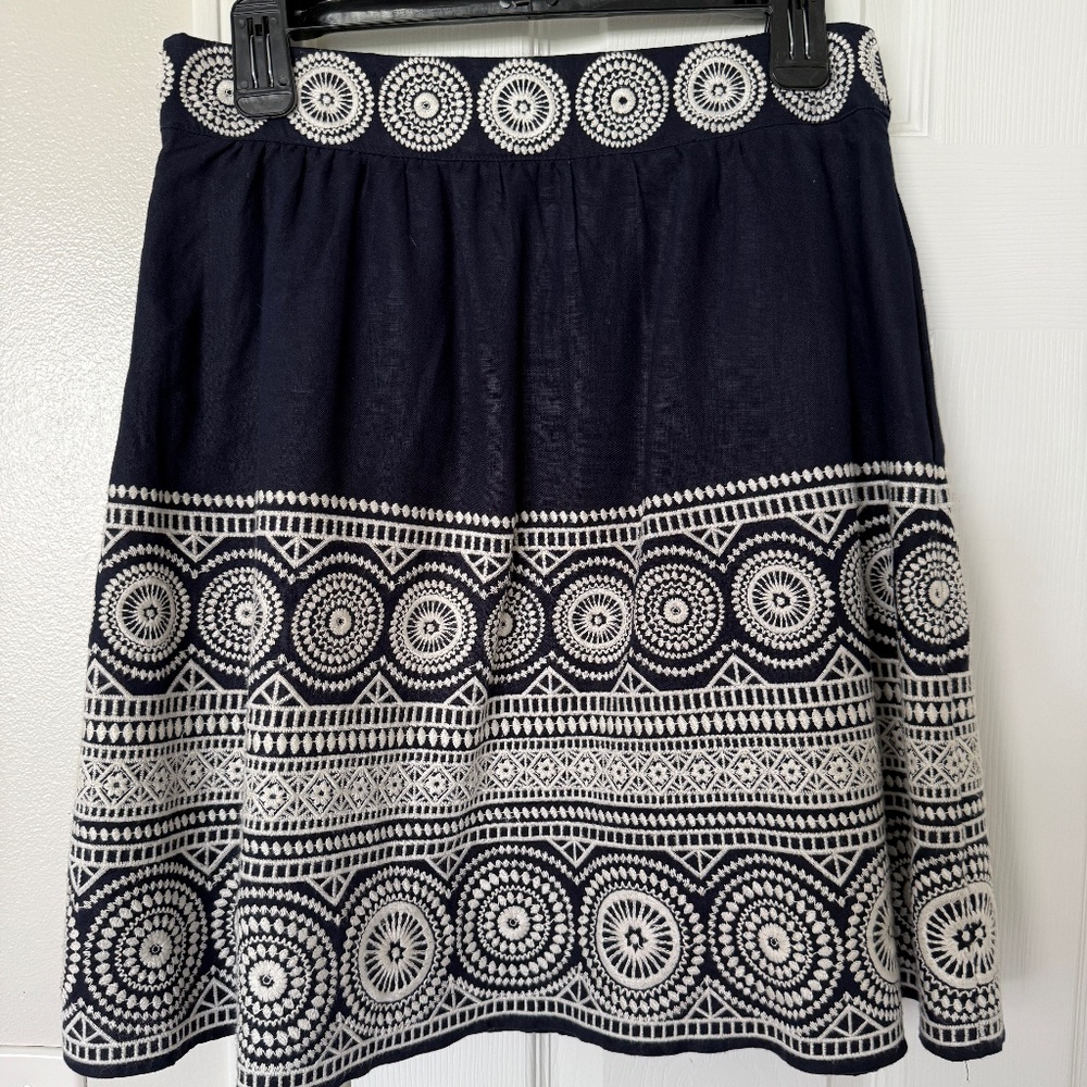 Boden Cotton Skirt
